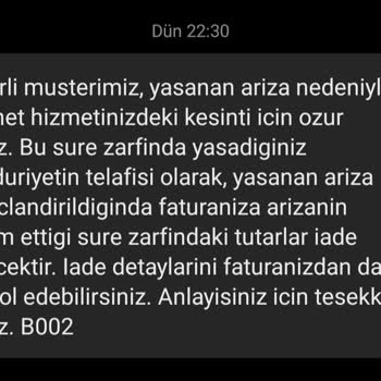 Millenicom'da Sürekli Çelişkili Bilgilendirme Ve Çözülmeyen Arıza