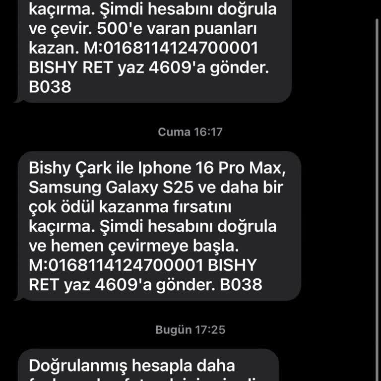 Hesap Açmadan Gelen Sürekli SMS Rahatsızlığı