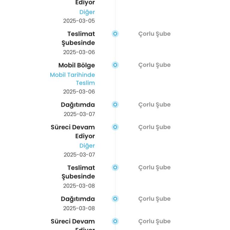 Zara Siparişim Kargo Şubesinde Bekliyor Ve Dağıtıma Çıkmıyor