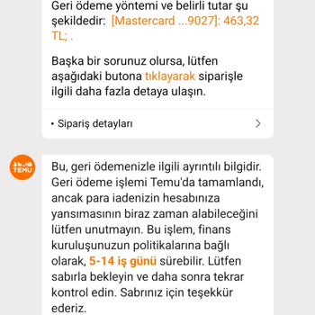 İade Edilmeyen Tutar İçin Acil Çözüm Bekliyorum