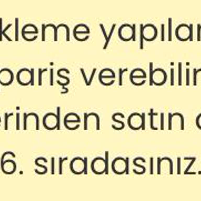 Teslim Edilmeyen Ürünler Ve Kötü Deneyim