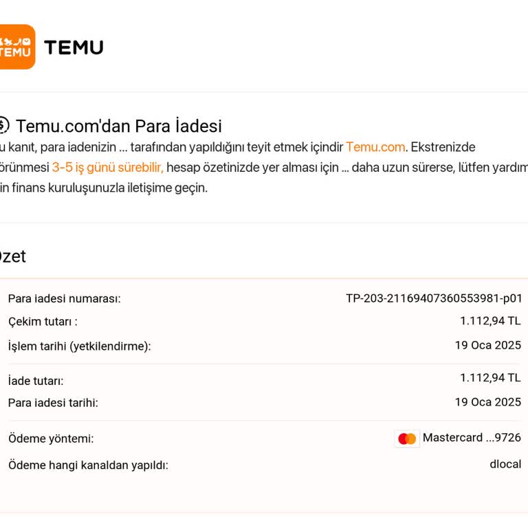 İade Sürecinde Yaşanan Aksaklık Ve Müşteri Hizmetleri İletişim Sorunları