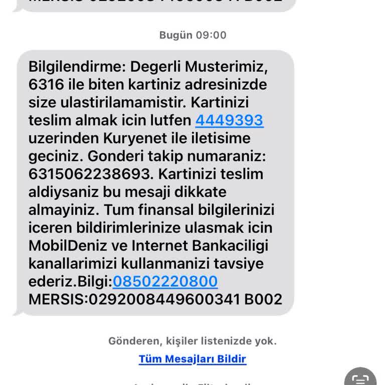 Sürekli Ulaşılamayan Adres Sorunu