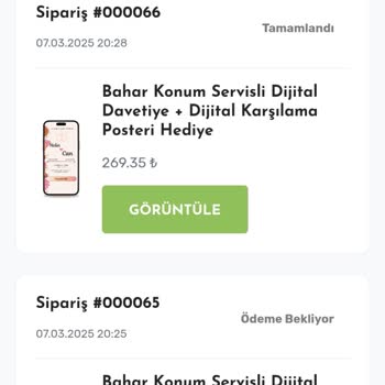 E-Davetçi'den Dijital Davetiye Yaptım Açılmıyor