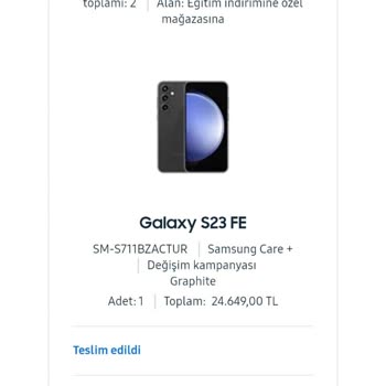 Samsung'un Değişim Kampanyasında Geciken Ödeme Sorunu