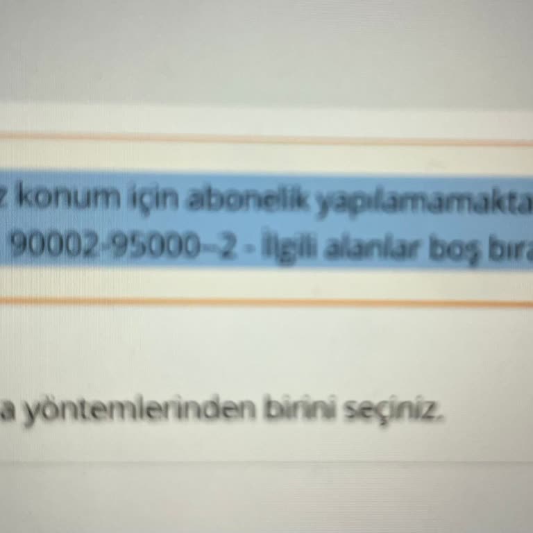 E-Devlet Üzerinden Elektrik Aboneliği Sorunu