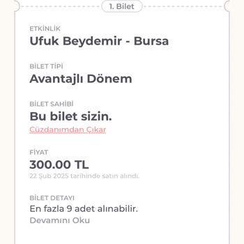 İptal Edilen Konser İçin Bilgilendirme Ve İade Sorunu