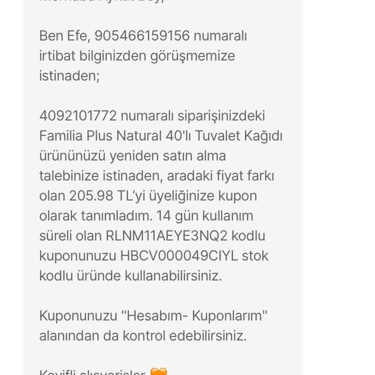 Hepsiburada'da Sipariş İptali Ve Yetersiz Bilgilendirme Sorunu