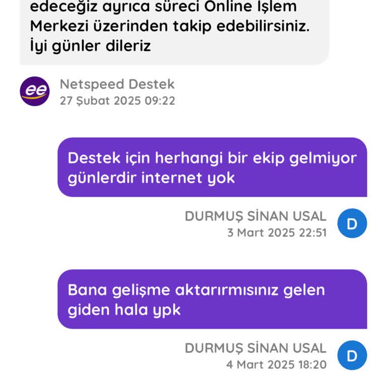 Sürekli Sorunlu İnternet Ve Zorlaştırılan İptal Süreci