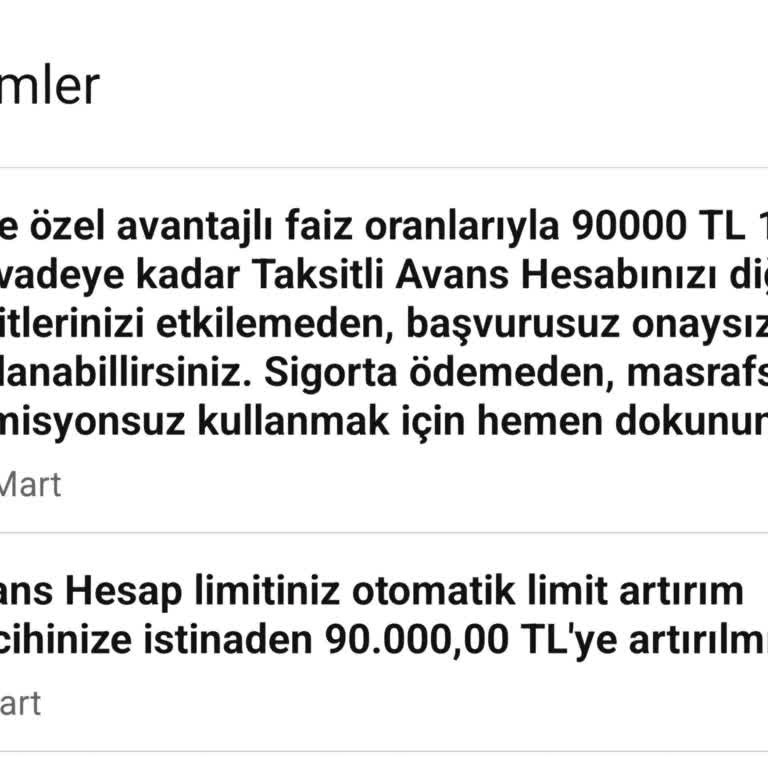 Habersiz Limit Artışı Mağduriyeti