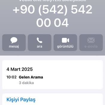 Vodafone'un Sistemsel Sorunları Ve Yanıltıcı Bilgilendirme