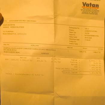 Vatan Bilgisayar'dan Aldığım Kulaklıkta Değişim Ve İade Sorunu