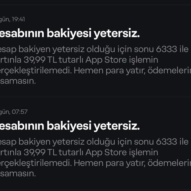 Papara Hesabımda Yetkisiz İşlem Denemesi