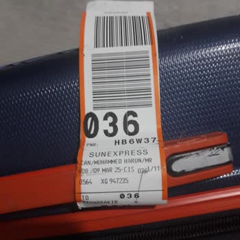 Sunexpress İle Kırık Valiz Mağduriyeti