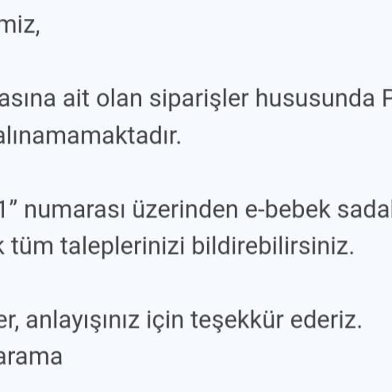 Kargolanmayan Ürün Ve İlgisiz Müşteri Hizmeti