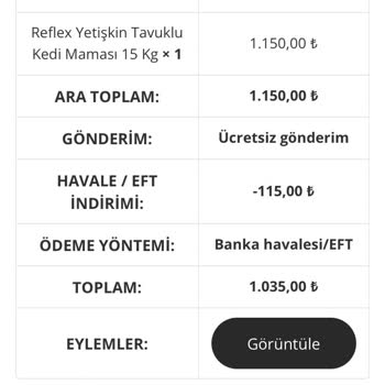 Zoompet'ten Alınan Kedi Maması Teslim Edilmiyor