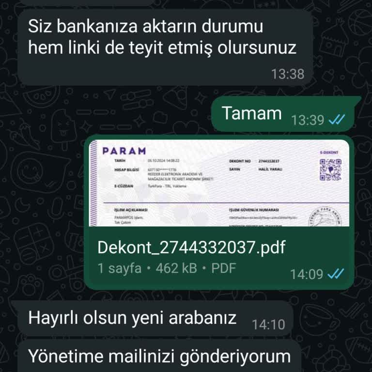 Reeder Fancy Araba Teslimatında Sözlerin Tutulmaması