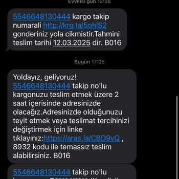 Yanlış Teslimat Bildirimi Mağduriyeti