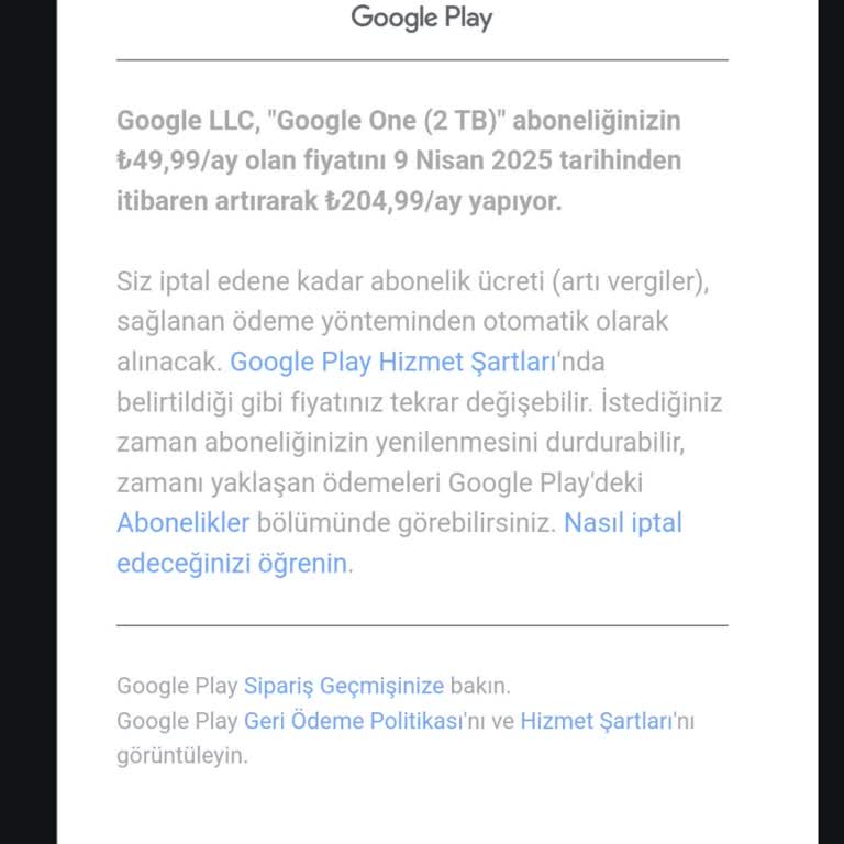 Google One Fiyat Artışı: Şok Edici %300 Zam!