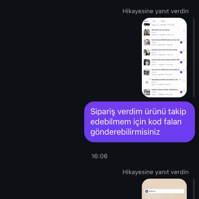 Siparişe Yanıt Yok, İade Talebi