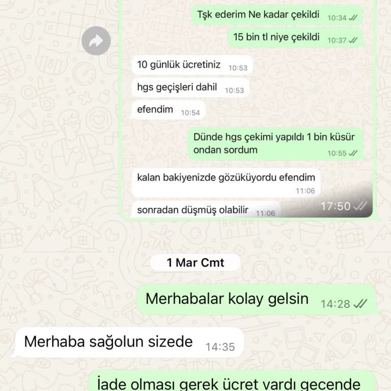 Avec Araç Kiralama İle HGS Ücretleri Ve İade Sorunu