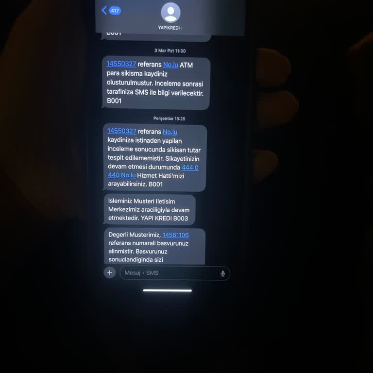 ATM'de Kalan Para Ve İletişim Sorunu