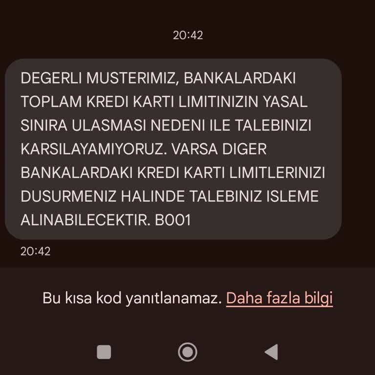 Kredi Kartı Limit Artışı Engeliyle Karşı Karşıya