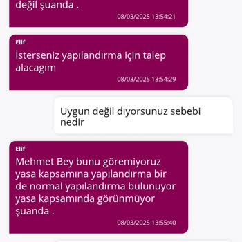 QNB Finansbank'ın Kredi Kartı Yapılandırma Kararına Uymaması