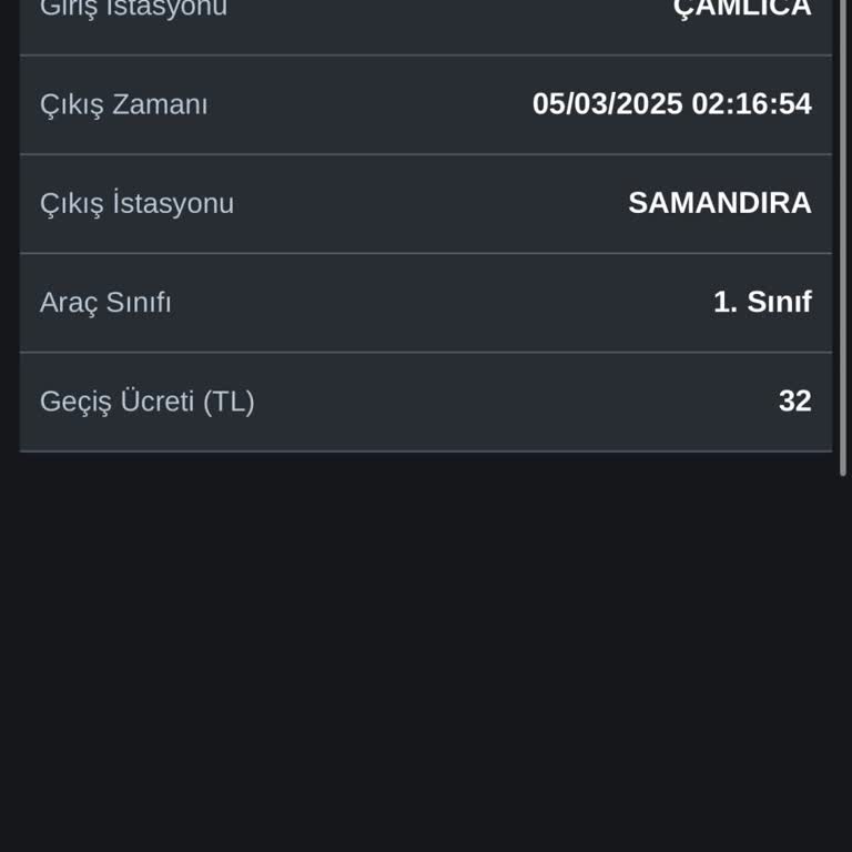 HGS Hatalı Geçiş Bildirimi Sorunu