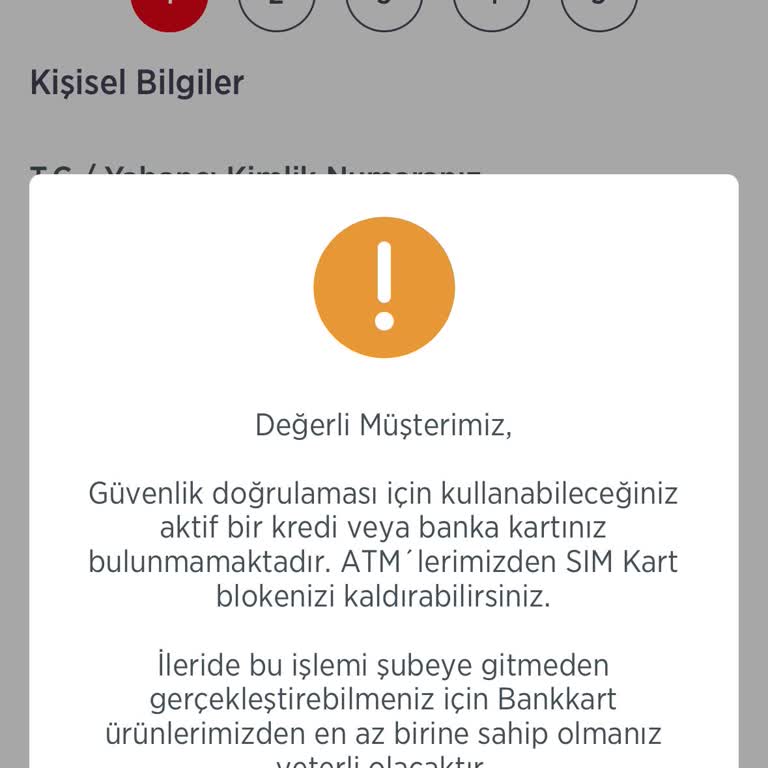 Ziraat Bankası Uygulamasında Sim Kart Blokesi Sorunu