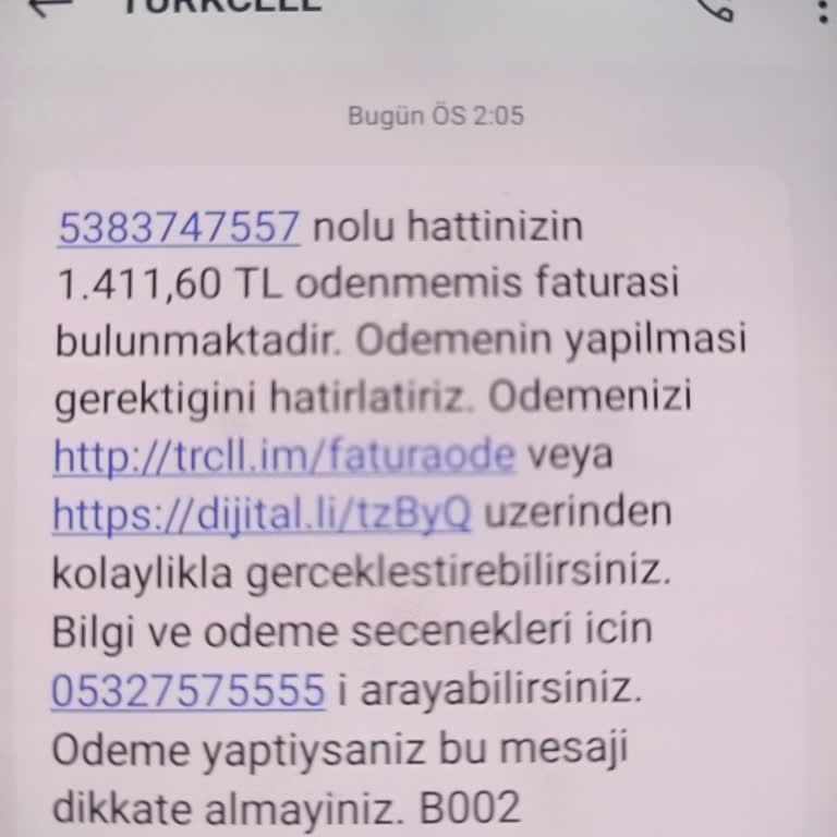 Kapattığım Hat İçin Fatura Kesilmeye Devam Ediyor