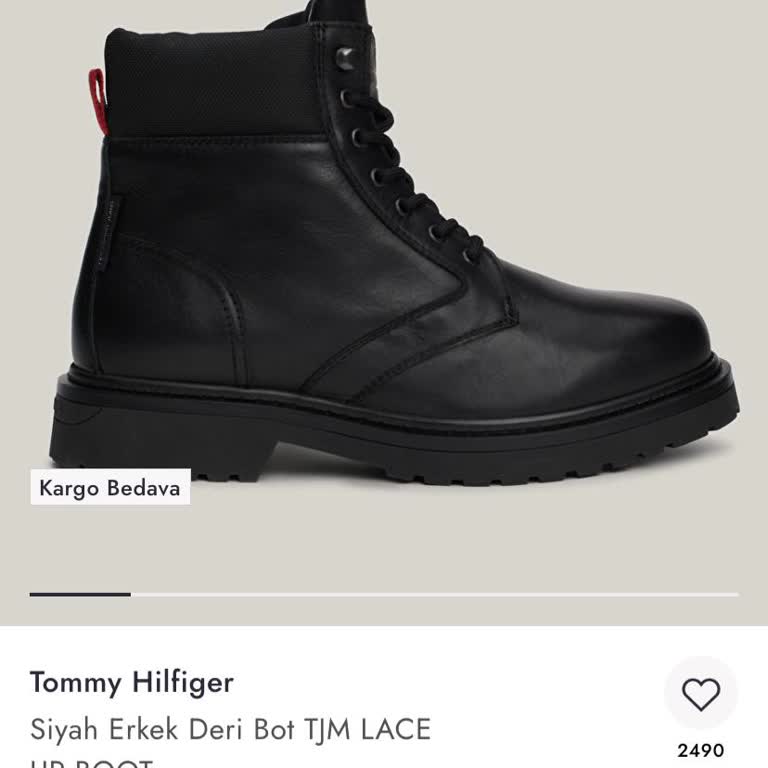 Tommy Hilfiger Botlar Soğuk Ayaklara Sebep Oluyor