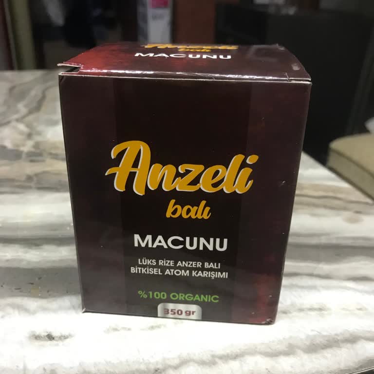 Anzeli Macunu Ürünün Sitedeki Görselle Alakası Yok