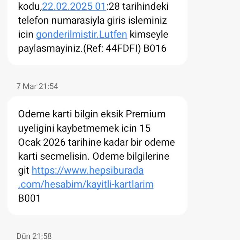 Hepsiburada Premium Üyelik İptali Ve Müşteri Hizmetleri Sorunu
