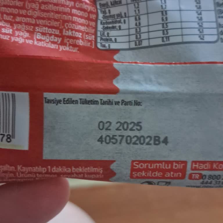 Onur Market'ten Aldığım Nescafe'nin SKT'si Geçmiş Çıktı!