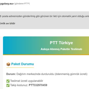 Sahte Kargo Sitesi Mağduriyeti: Kimlik Bilgilerimle Yapılan İşlemlerden Sorumluluk Kabul Etmiyorum