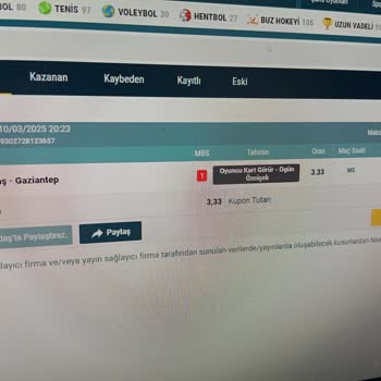 Kupon Onayı Gecikmesi Ve Maç Sonrası Belirsizlik