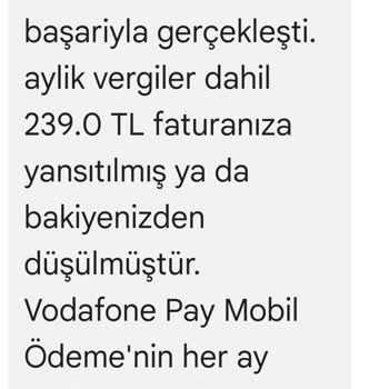 Vodafone Pay İle Habersiz Abonelik Sorunu