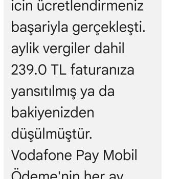 Vodafone Pay İle Habersiz Abonelik Sorunu