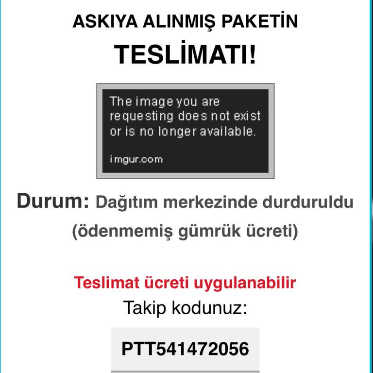 Spam Kargo Mailleriyle Rahatsızlık