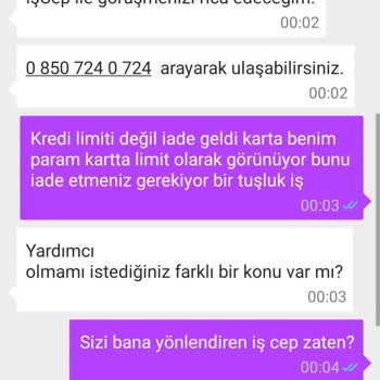 İş Bankası Ve Nays'tan İade Sorunu