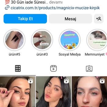 Cicatrix Instagram Sayfası Şikayeti