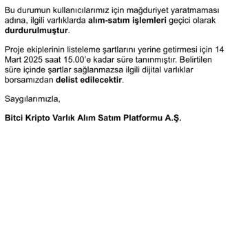 Keyfi Delist Kararı İle Mağduriyet