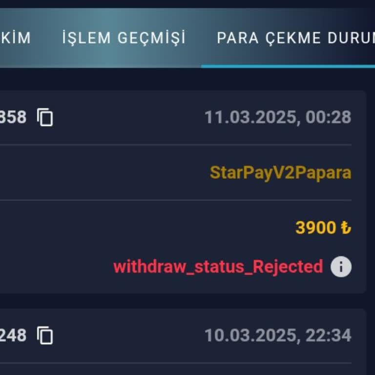 Betmoon'da Para Çekme Sorunu