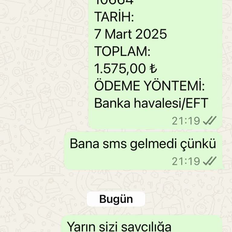 Zoom Pet'ten Sipariş Mağduriyeti Ve Yasal Süreç Tehdidi