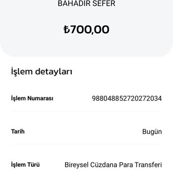 Hesabımdaki Para Bilgim Dışında Çekildi
