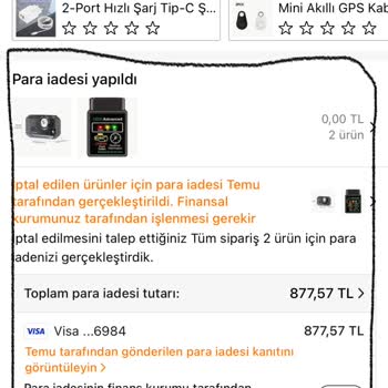 Temu Uygulamasında İzin Dışı Para Çekimi Ve İade Sorunu