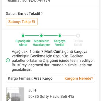 Teslimat Gecikmesi Ve İptal Sorunları