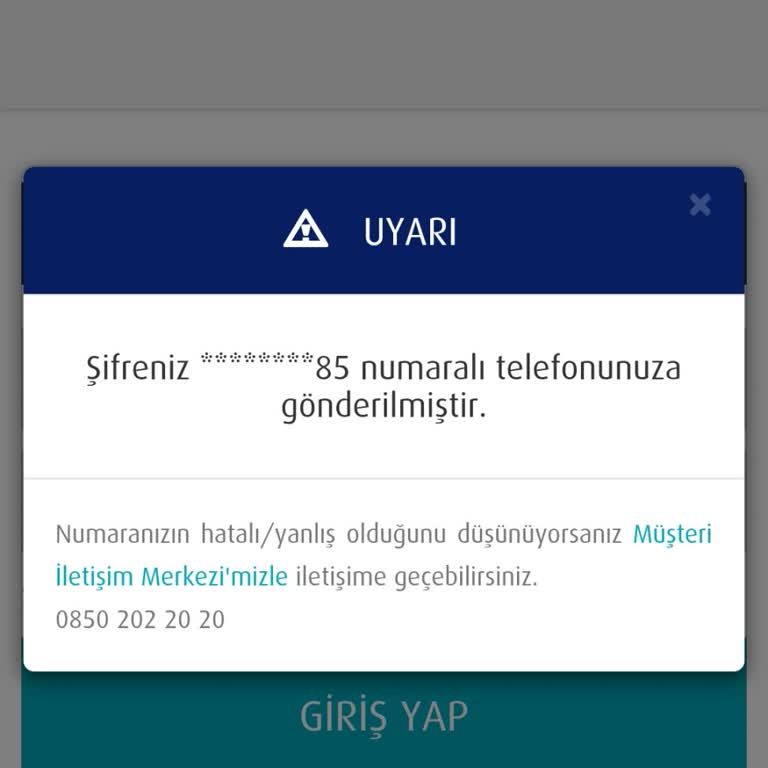 Yanlış Numaraya Gönderilen Doğrulama Kodu Sorunu