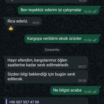Eksik Ürün Ve İlgisiz Müşteri Hizmeti Deneyimi